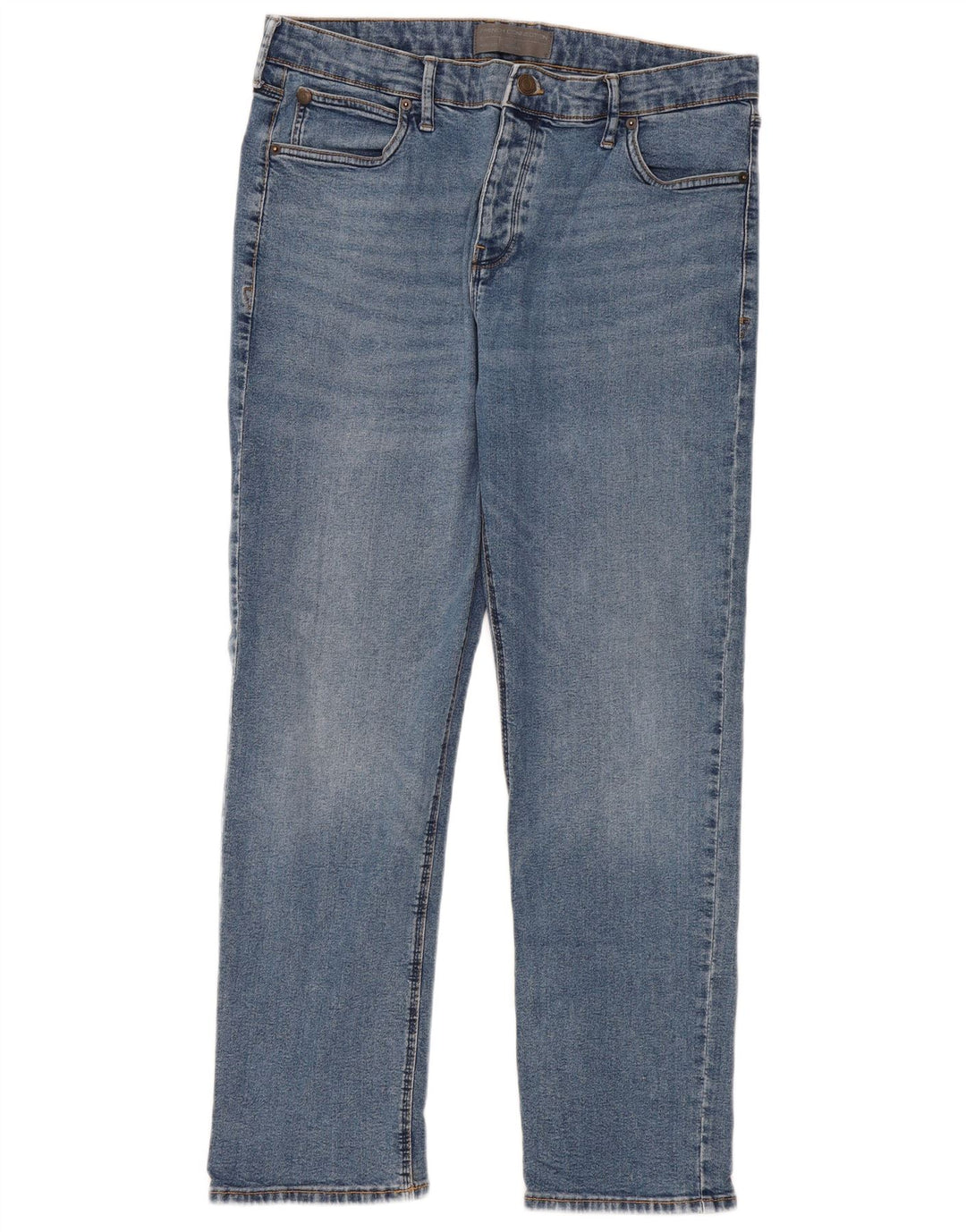 French Connection Masculino Slim Jeans W34 L30 Azul