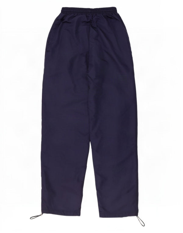 Calça de treino feminina Zara UK 12 algodão colorblock preto médio