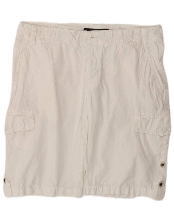 Shorts cargo masculino Calvin Klein W32 médio algodão branco