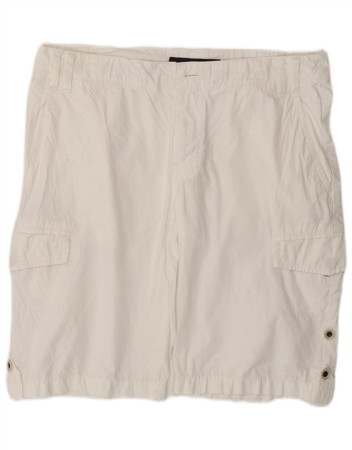 Shorts cargo masculino Calvin Klein W32 médio algodão branco