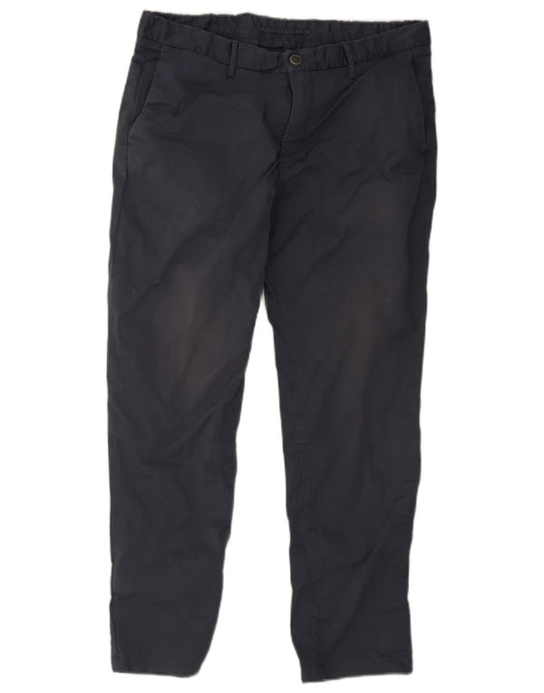 Calça Chino Masculina Slim Fit Massimo Dutti EU 44 Grande W34 L30 Azul Marinho