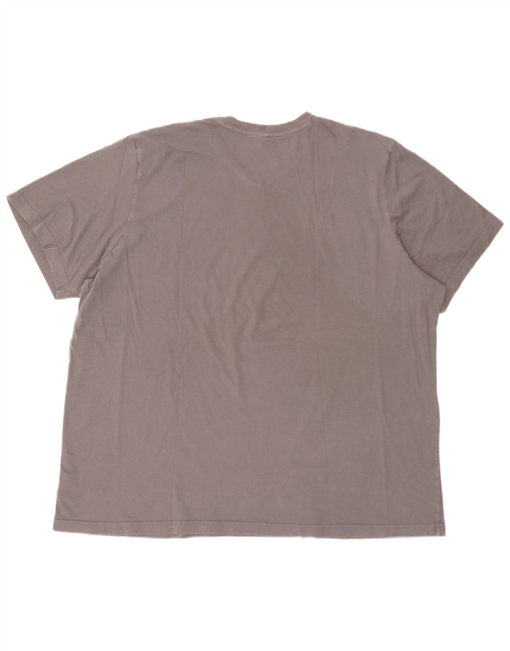 Camiseta masculina Adidas Top 2XL algodão cinza