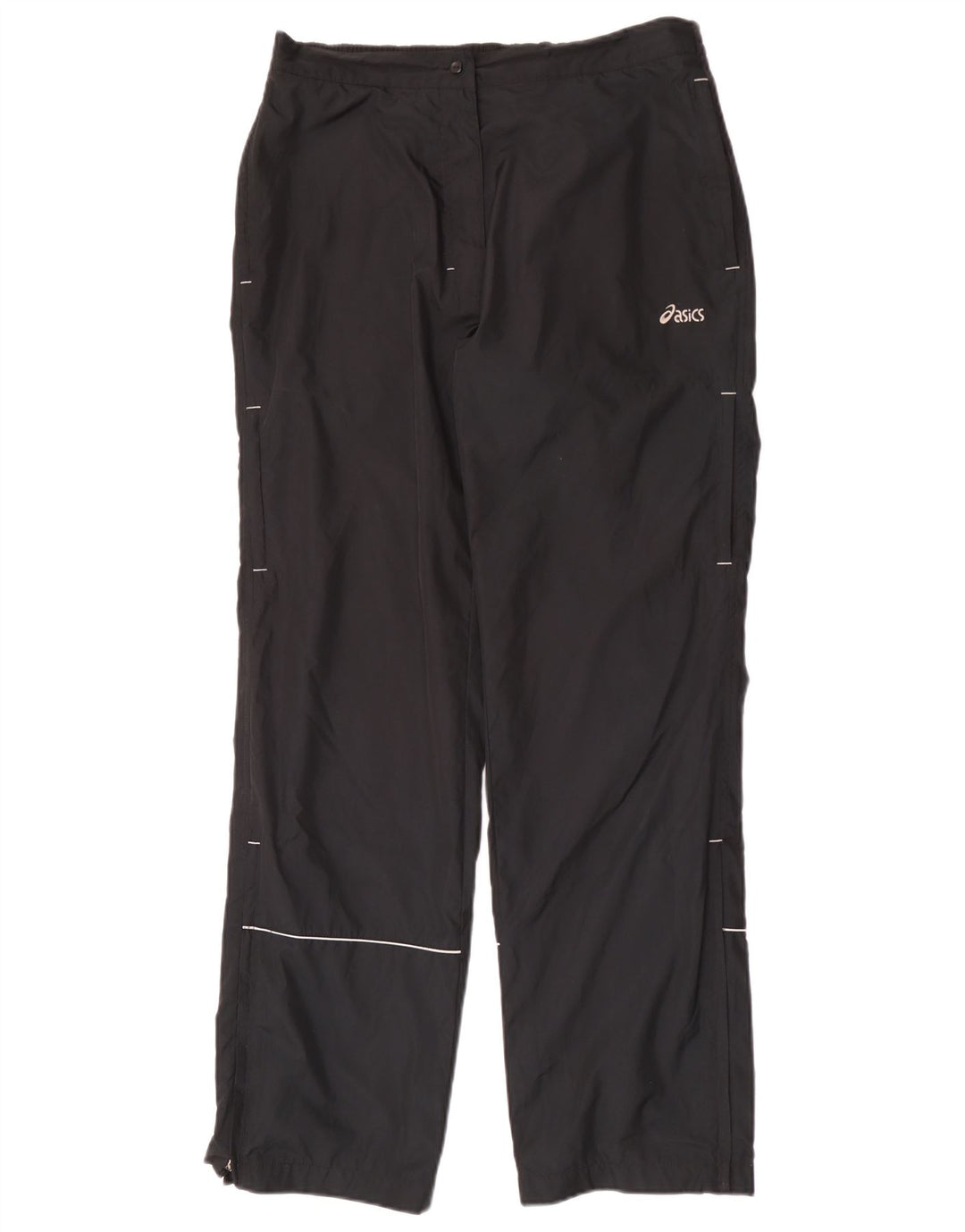 Calça impermeável feminina Asics UK 14 poliéster preto médio