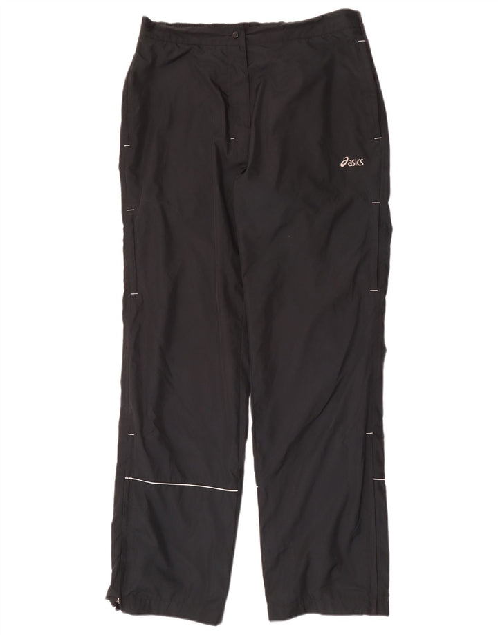 Calça impermeável feminina Asics UK 14 poliéster preto médio