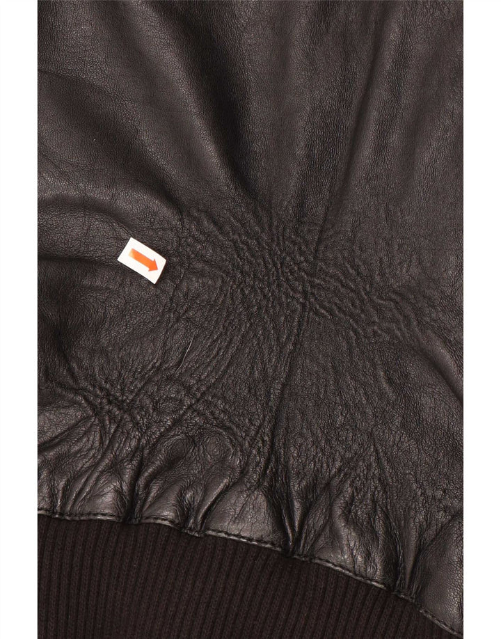 Jaqueta de couro masculina Maze IT 50 grande preta