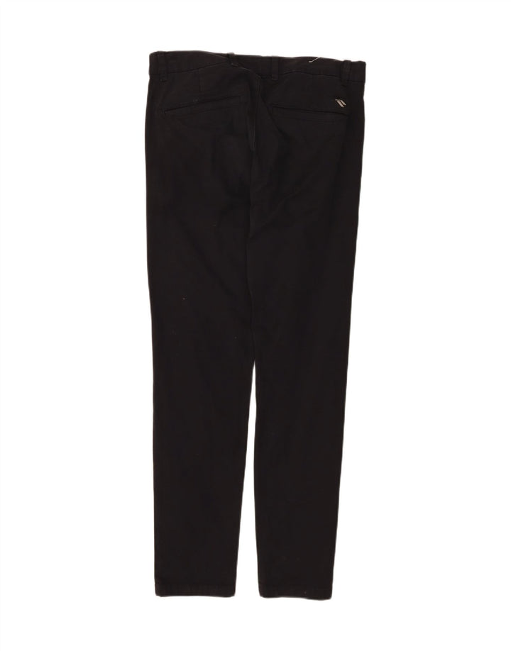 ZARA Mens Slim Chino Trousers W31 L30 Black Cotton Vintage Zara and Second-Hand Zara from Messina Hembry 