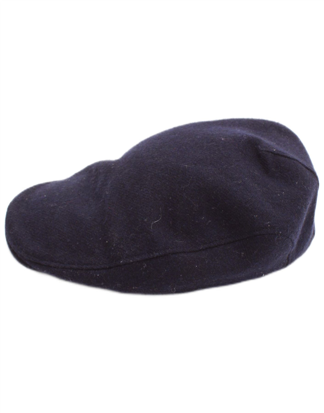 Hanna Hats Boné masculino liso médio azul marinho novo clássico de lã
