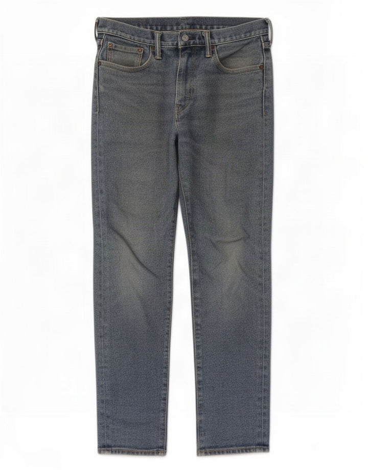 Levi's Masculino 522 Straight Jeans W30 L30 Azul Algodão