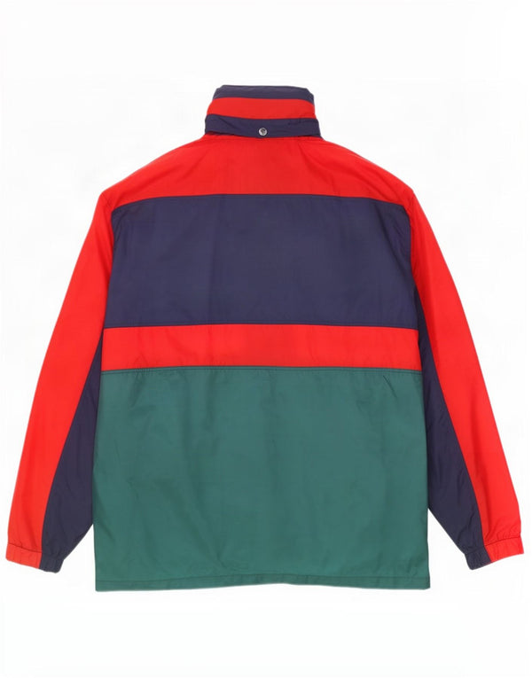 Jaqueta de chuva masculina Concerto com capuz UK 44 2XL Colorblock multicolorido