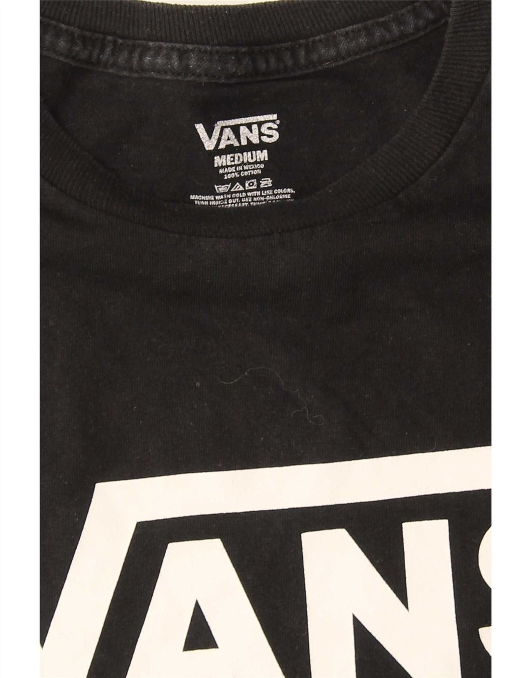 Camiseta Vans Masculina Graphic Top Médio Algodão Preto
