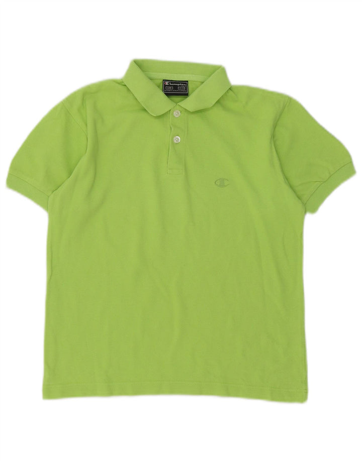 Polo Champion Boys 7-8 Anos Verde Algodão
