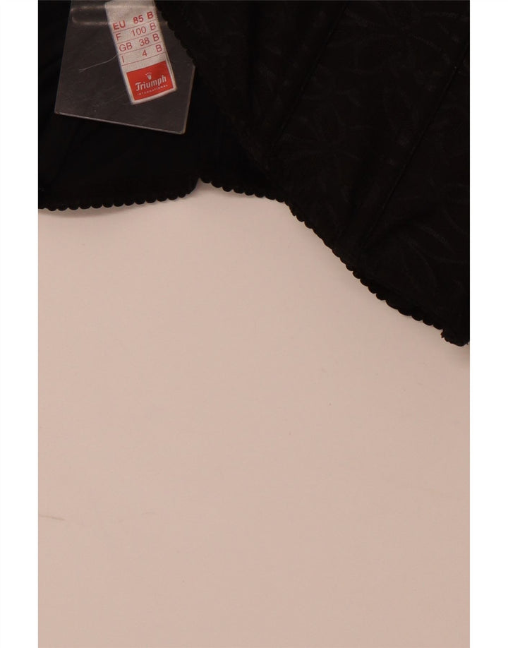 Top espartilho feminino TRIUMPH UK 4 XS poliéster preto