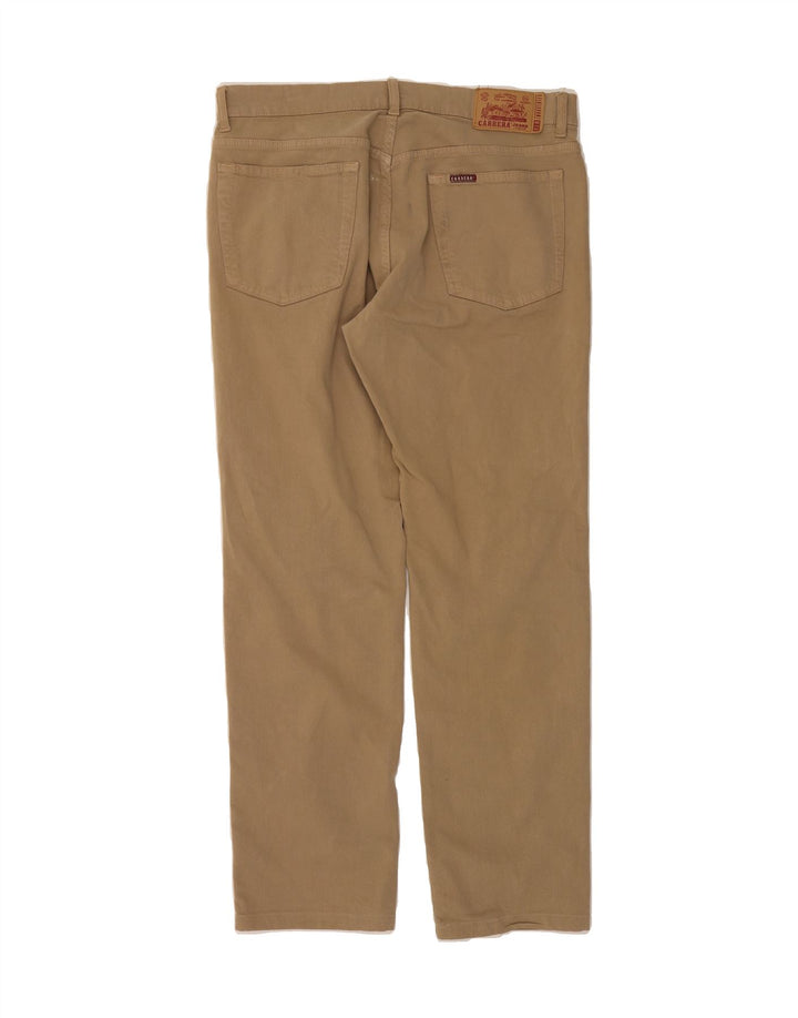 CARRERA Mens 700 Regular Straight Jeans IT 52 XL W34 L30 Brown Cotton Vintage Carrera and Second-Hand Carrera from Messina Hembry 