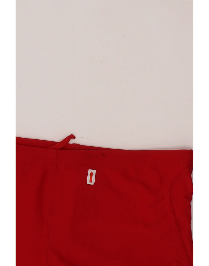 Shorts esportivos femininos NIKE 12-13 anos grandes de nylon vermelho