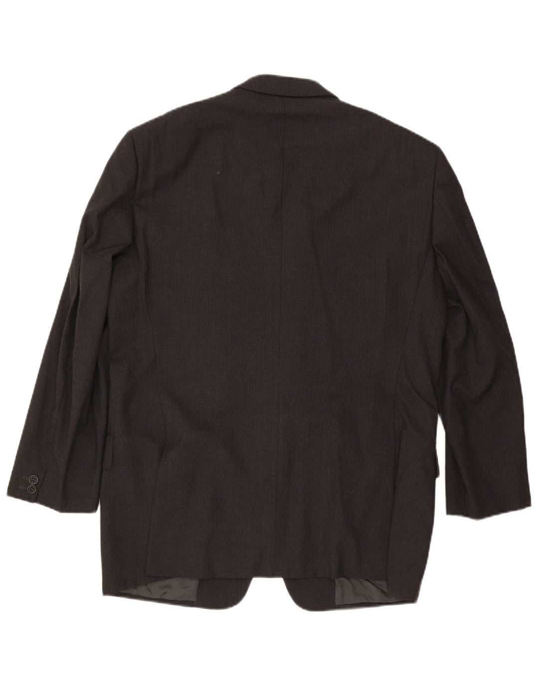 Jaqueta Blazer Masculina Valentino com 3 Botões IT 54 2XL Lã Cinza