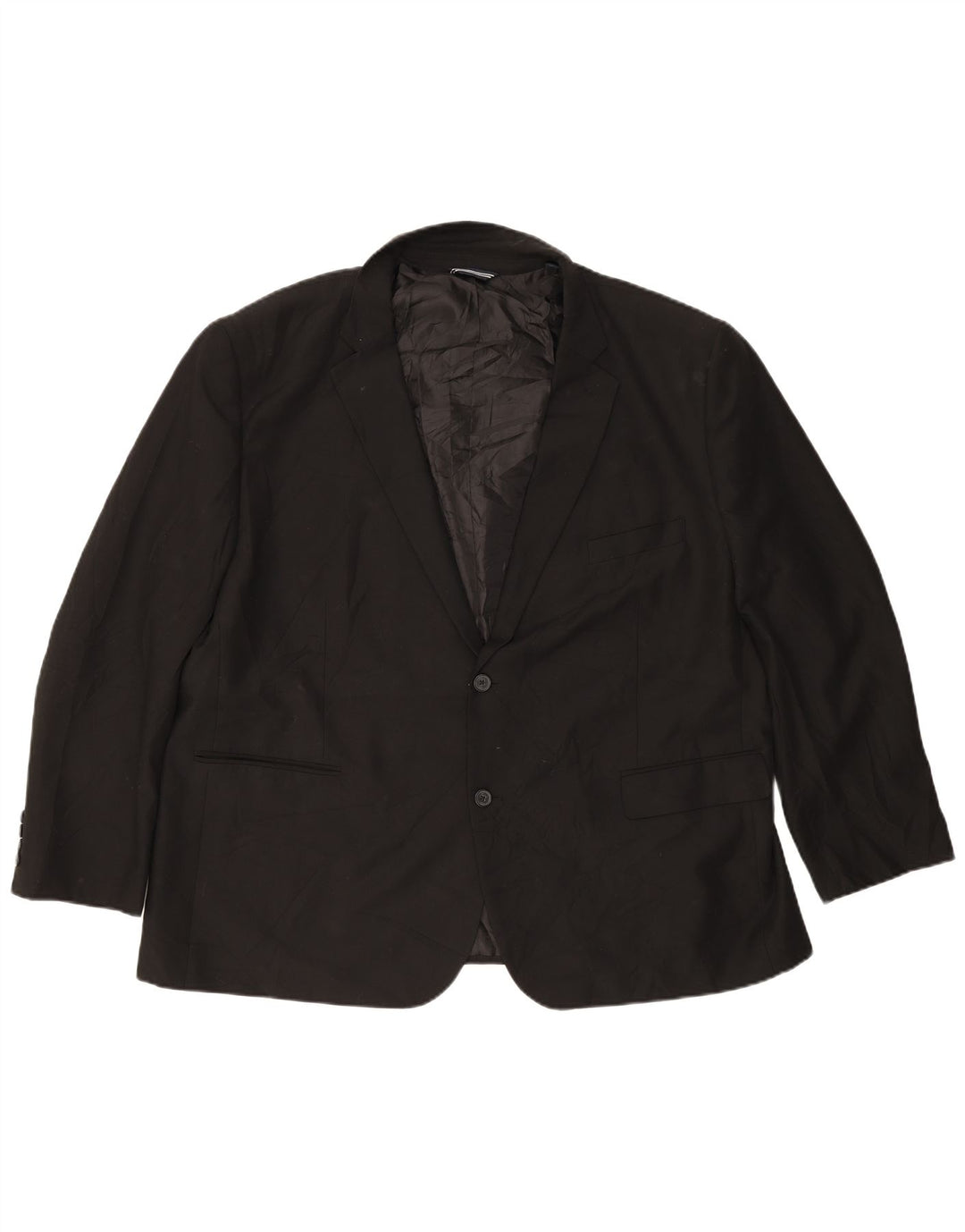 Jaqueta blazer masculina Nautica com 2 botões IT 52 XL poliéster preto
