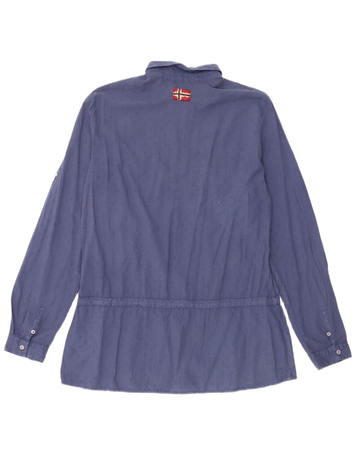 Pulôver feminino Napapijri Reino Unido 16 grande azul