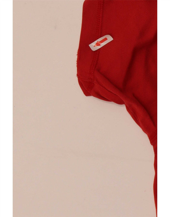 Camiseta masculina estampada Champion grande algodão vermelho