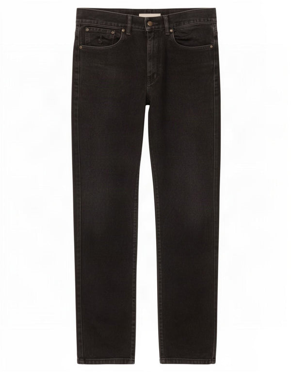 Jeans retos femininos Marlboro Classics W32 L31 algodão preto