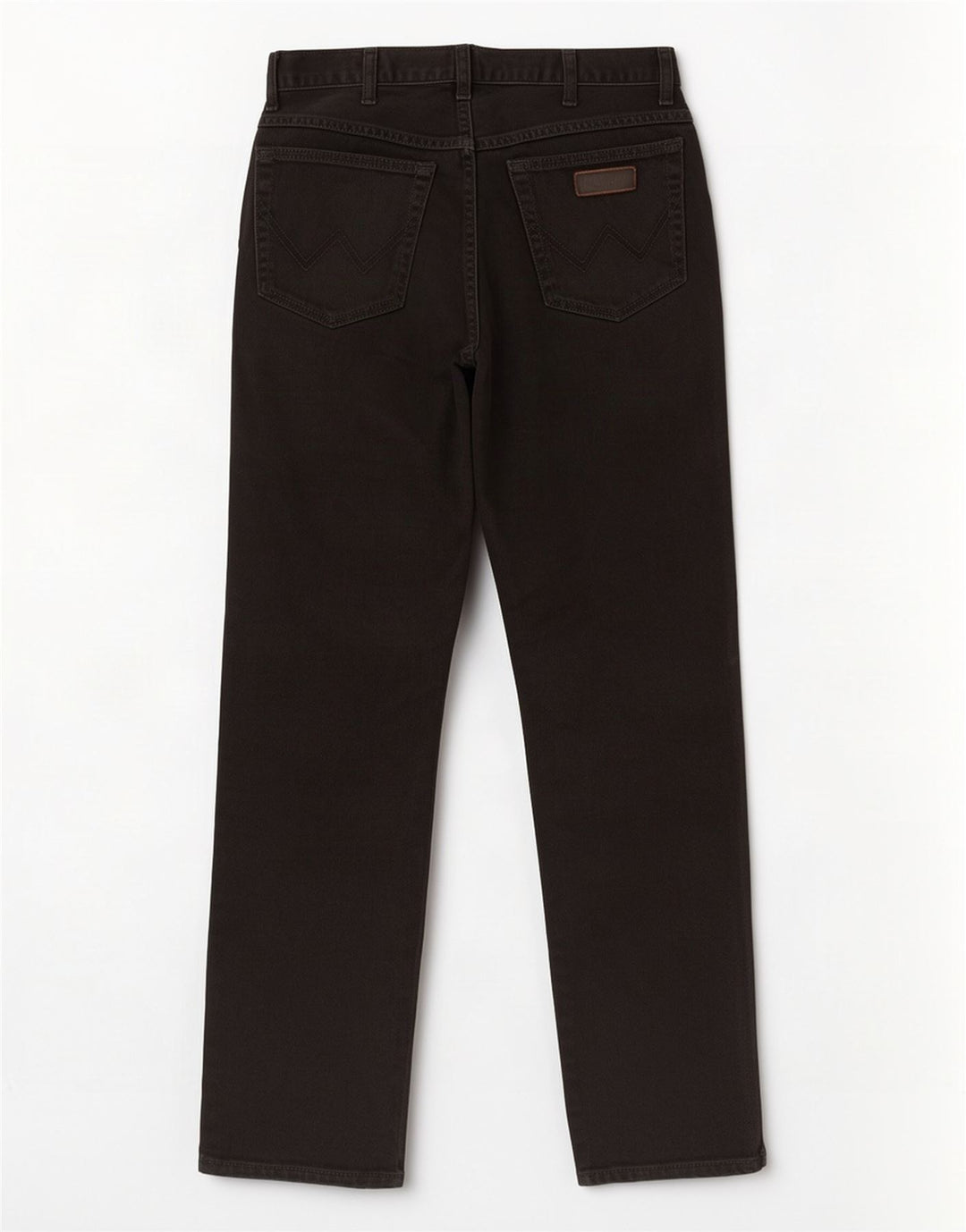 Wrangler Masculino Texas Straight Jeans W32 L32 Algodão Preto