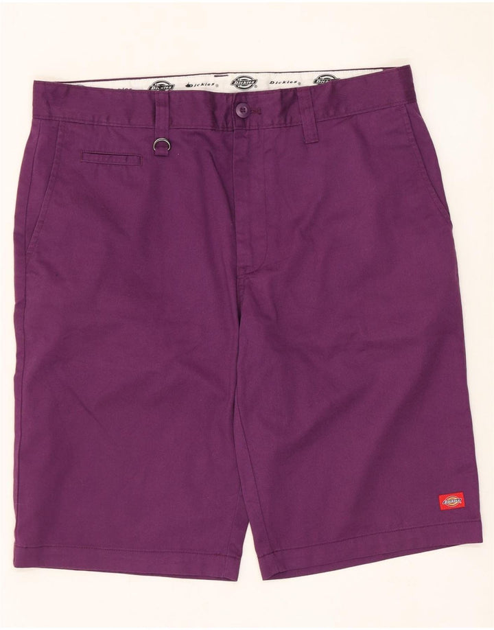 Shorts Chino feminino Dickies XL W36 poliéster roxo