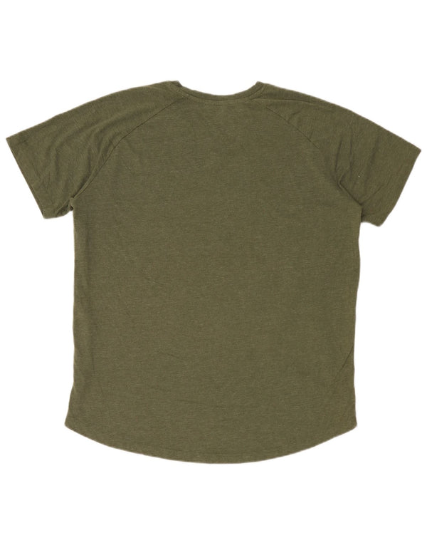 Camiseta masculina Jack & Jones Top XL algodão verde