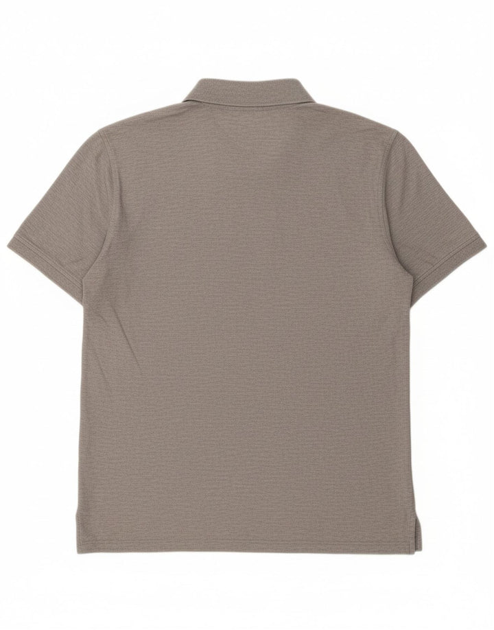 Camisa polo masculina TOMMY HILFIGER regular fit 2XL algodão cinza