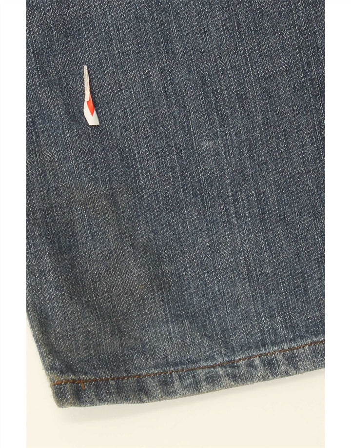 Calça jeans reta masculina Calvin Klein W32 L30 azul algodão