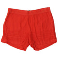 J. Crew Shorts Chino Feminino Médio W30 Algodão Vermelho