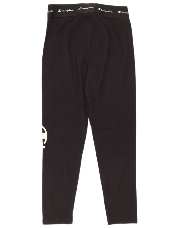 Leggings femininos Champion UK 12 algodão preto médio