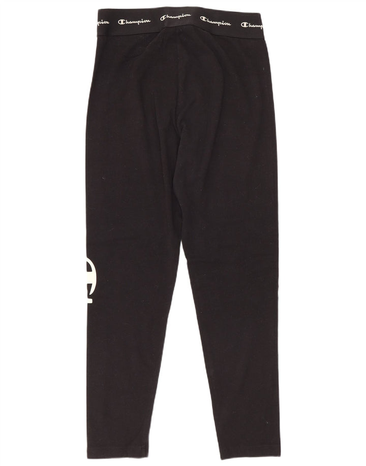 Leggings femininos Champion UK 12 algodão preto médio
