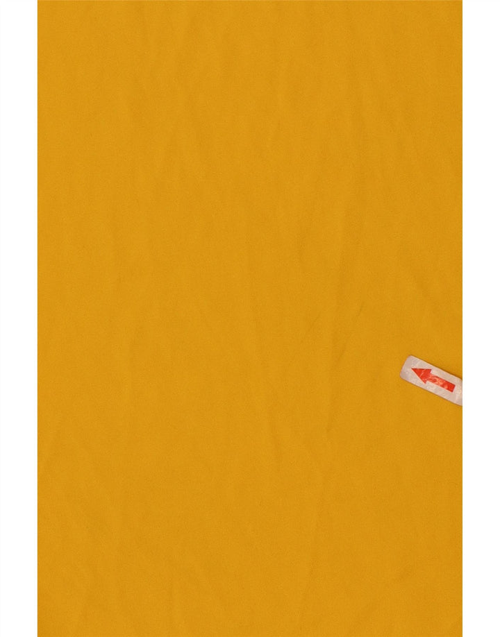 Camiseta masculina Adidas grande poliéster amarelo