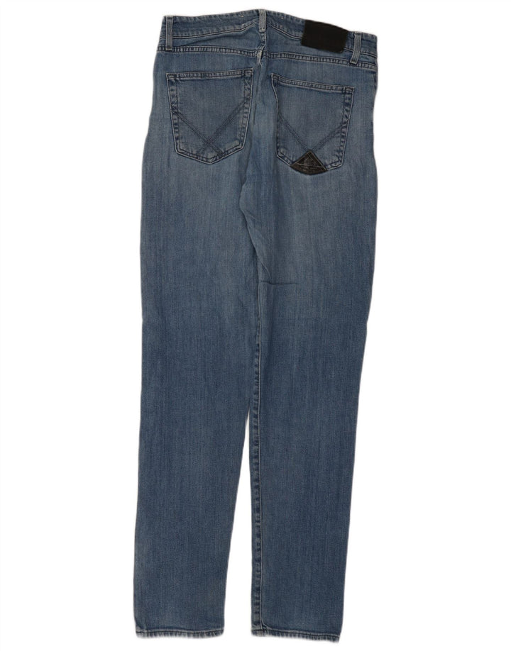 ROY ROGERS Calça jeans masculina slim W34 L34 algodão azul