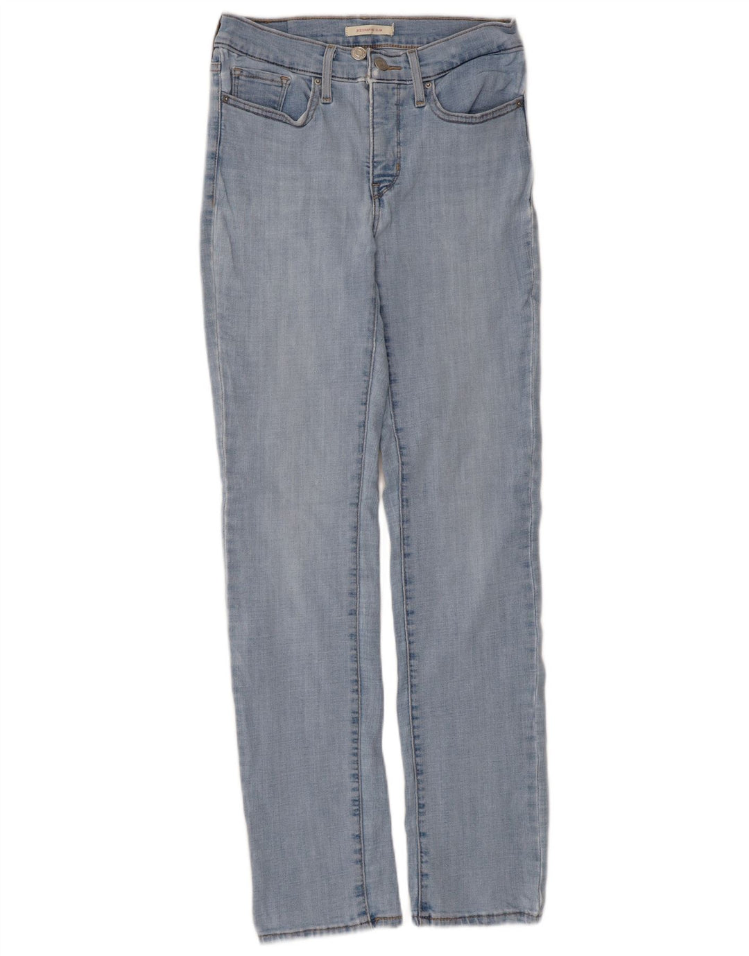 Calça jeans feminina Levi's 312 Shaping Slim W27 L30 azul algodão