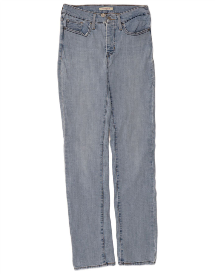 Calça jeans feminina Levi's 312 Shaping Slim W27 L30 azul algodão