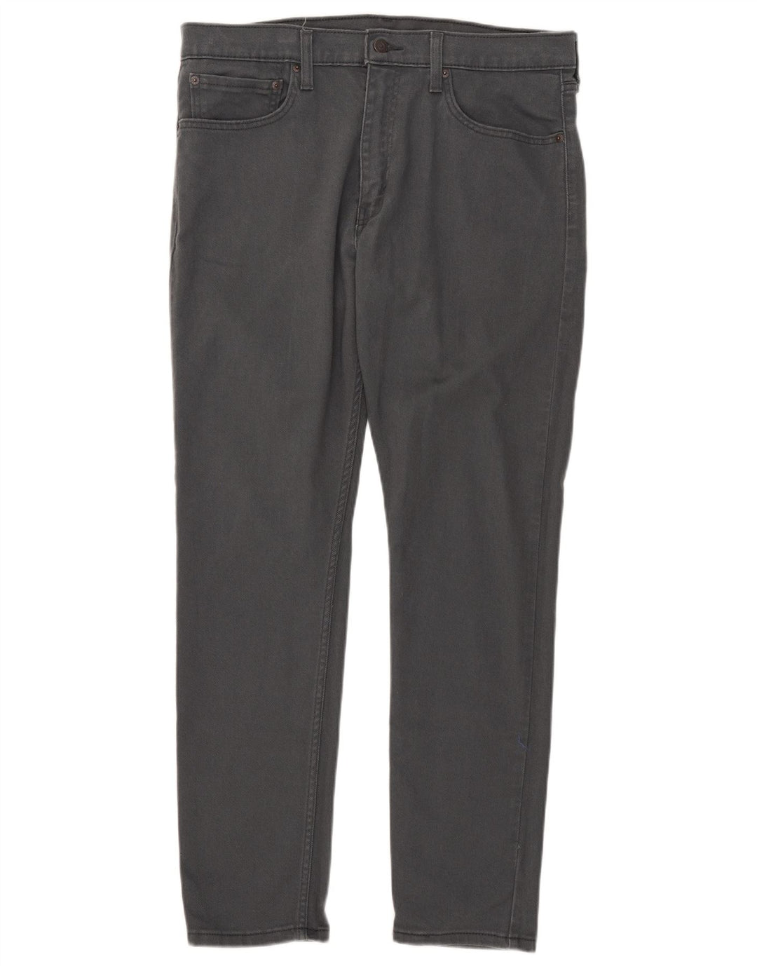 Calça jeans masculina Levi's 512 Slim Tapered W36 L32 cinza