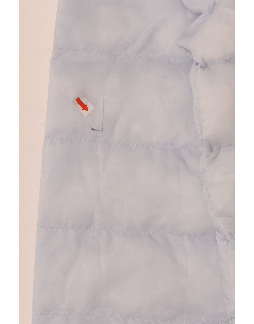 Jaqueta feminina acolchoada com capuz e capuz Levi's UK 6 XS azul poliéster