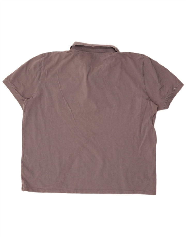 Camisa polo masculina Timberland Regular Fit 2XL algodão cinza