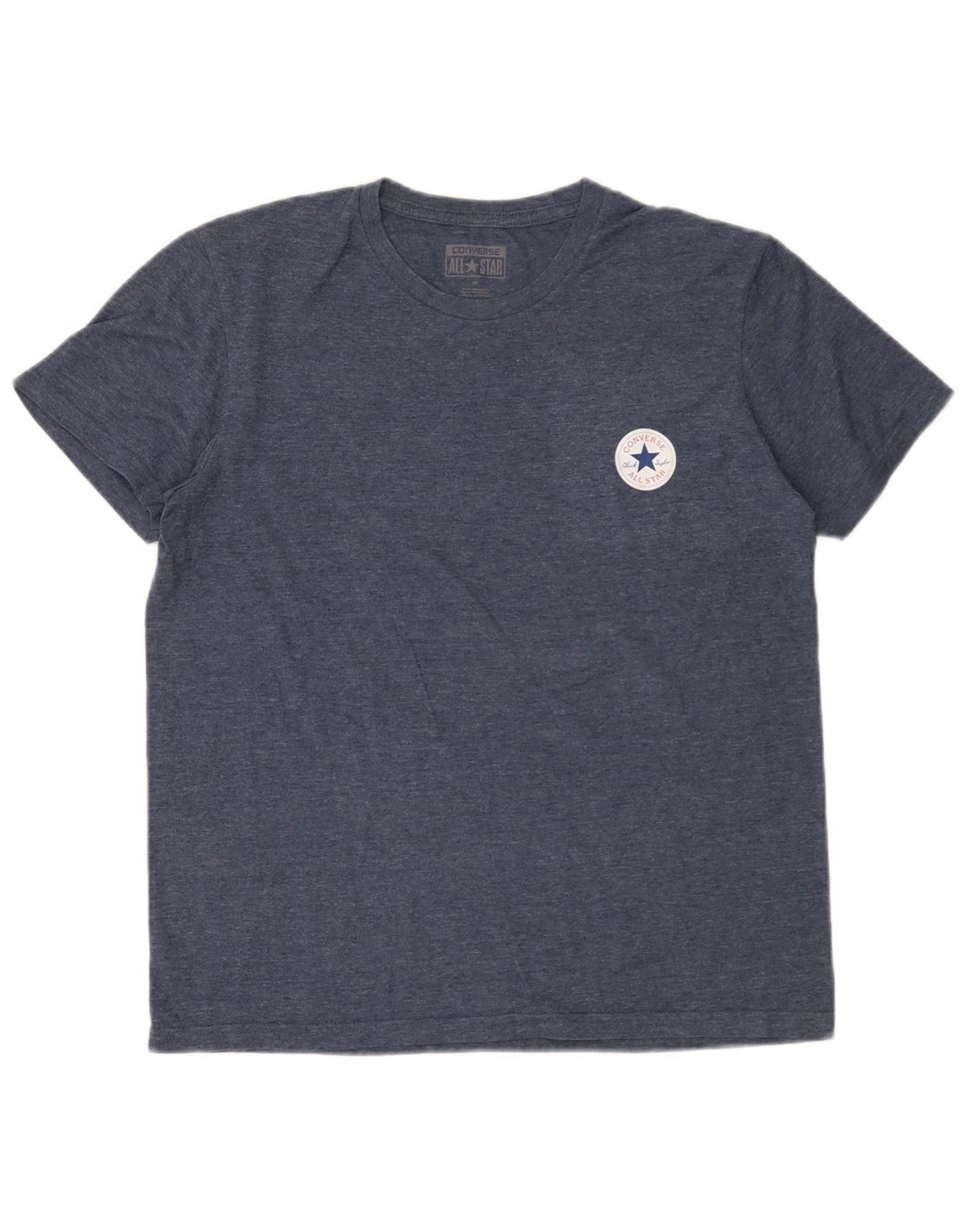 Converse Mens Chuck Taylor Camiseta Top Médio Algodão Azul