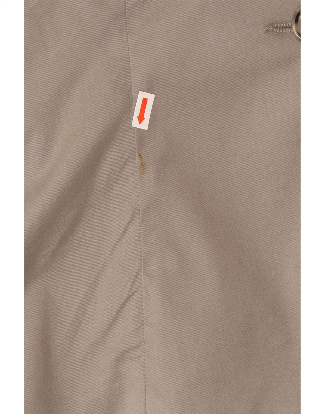 Jaqueta blazer feminina Armani Jeans com 2 botões EUA 14 XL algodão cinza