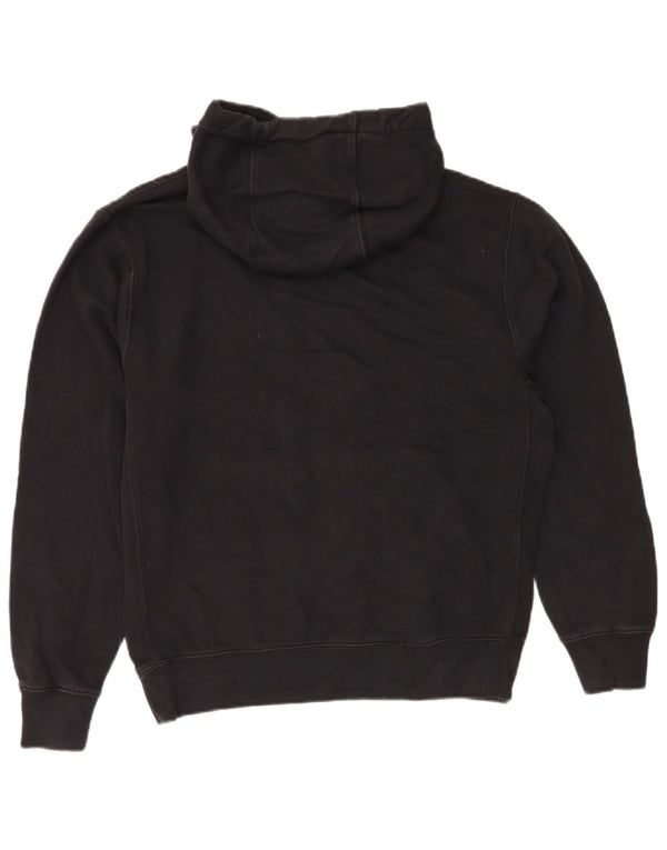 Jumper com capuz Nike feminino oversized UK 10 pequeno algodão preto