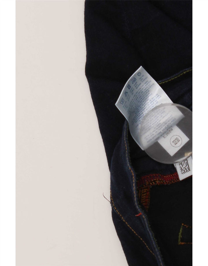 Jeans skinny feminino Ted Baker W32 L30 algodão azul marinho