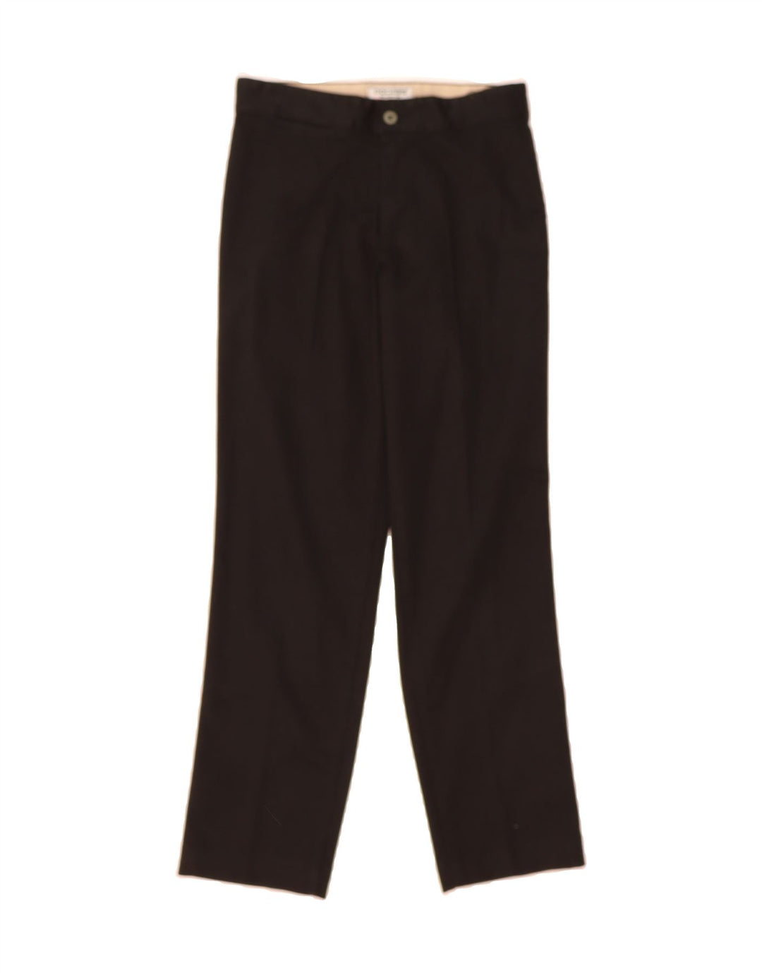 DOCKERS Womens Straight Chino Trousers  W26 L28 Black Cotton Vintage Dockers and Second-Hand Dockers from Messina Hembry 