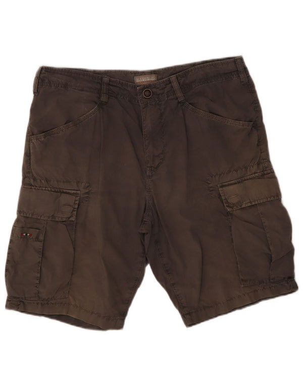 Shorts cargo masculino Napapijri W32 cinza médio