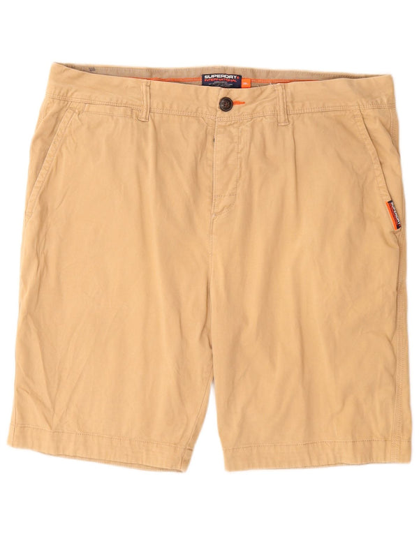 Superdry Mens Chino Shorts W36 Grande Algodão Bege