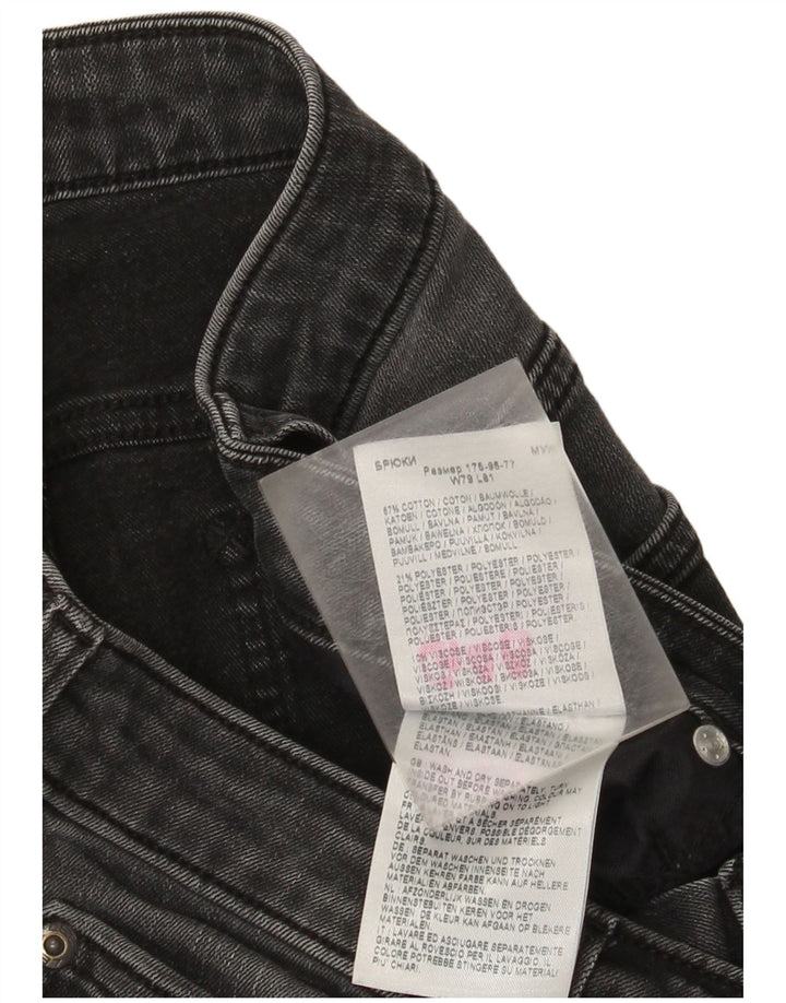 Lee Mens Malone Slim Jeans W31 L27 Algodão Cinza