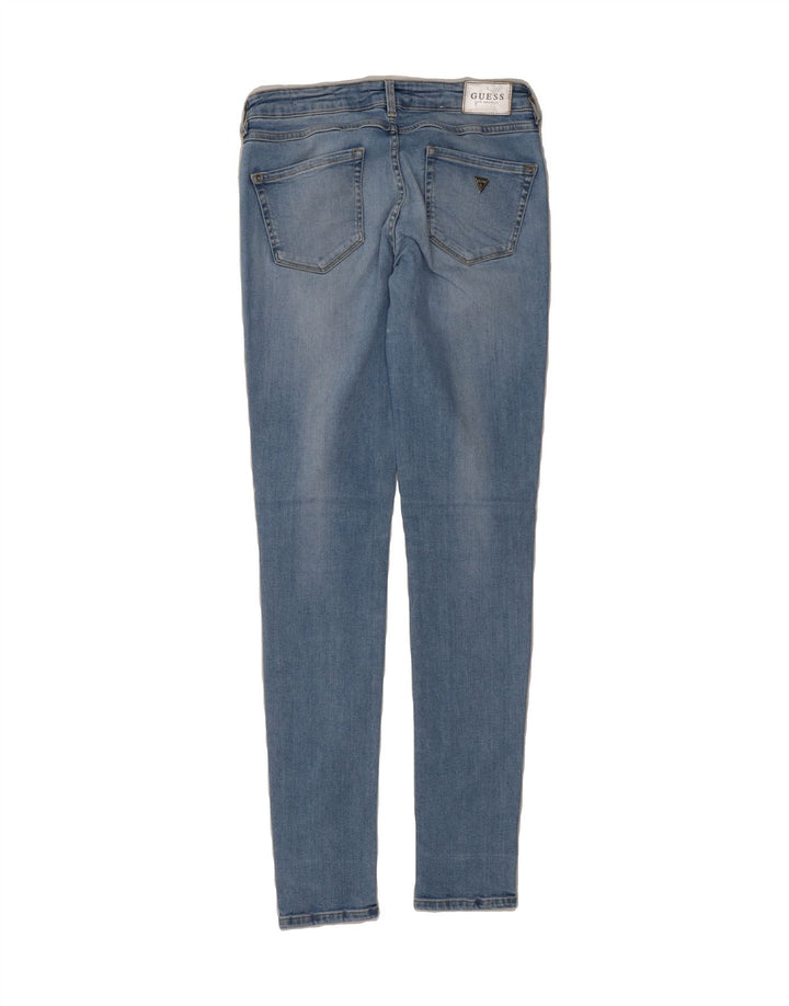 GUESS Womens Skinny Jeans  W27 L32 Blue Cotton Vintage Guess and Second-Hand Guess from Messina Hembry 