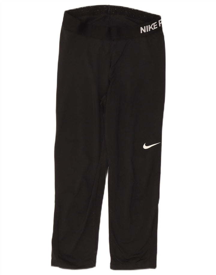 Calça Nike Feminina Graphic Tracksuit UK 12 Médio Preto Poliéster