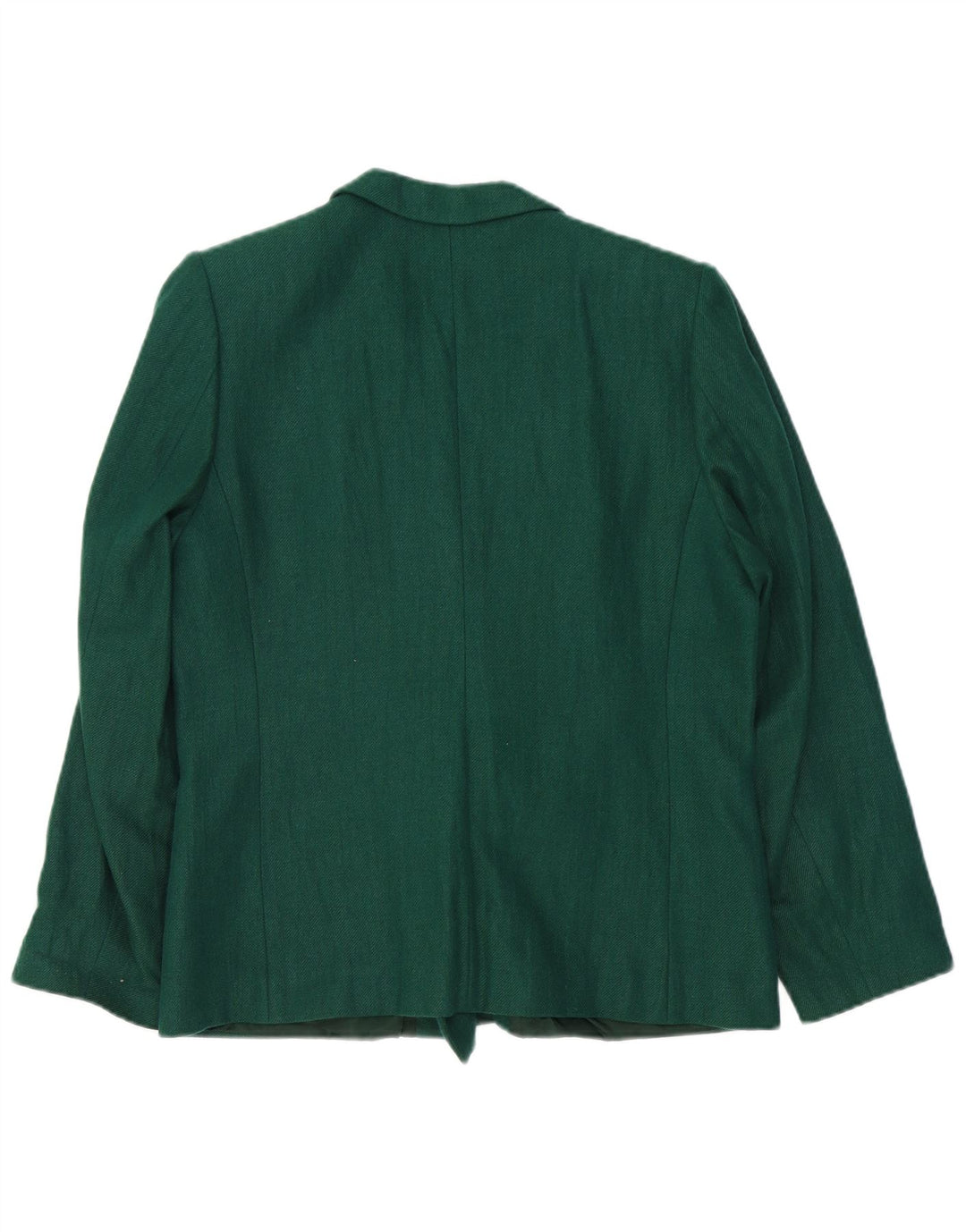 Jaqueta blazer feminina Igi & Igi com peito duplo IT 42 verde médio