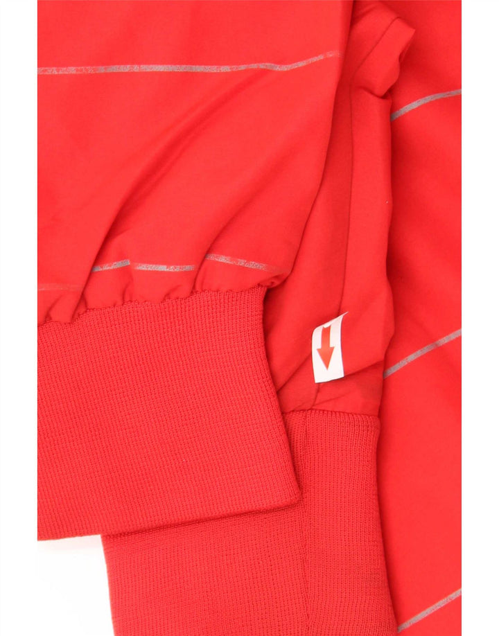Jaqueta Nike Boys Graphic Tracksuit Top 13-14 Anos XL Listrado Vermelho Poliéster